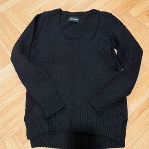 Zadig & Voltaire Black Crew Neck Sweater - Sz Small